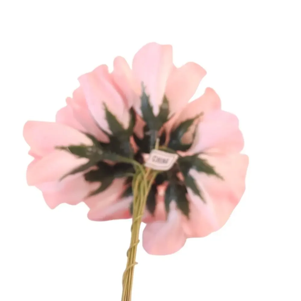 24 Pink Mauve Silk Rose Picks 1 in Artificial Flowers Wedding Craft Floral Decor
